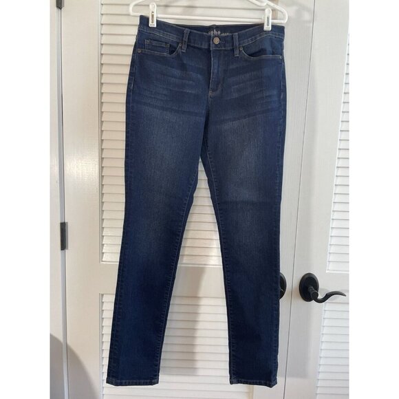 Soho New York & Company Dark Blue Skinny Jeans size 10 - Picture 1 of 9